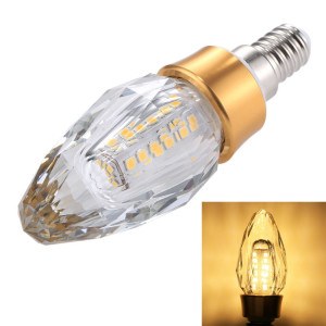[85-265V] E14 5W Chaud Blanc LED Maïs Lumière, 40 LED SMD 2835 K5 Cristal + Ampoule En Céramique Économie d'Énergie SH06WW1927-20